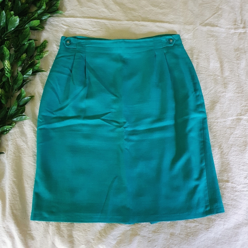 Pappagallo | Vintage Pencil Skirt Sz L - Picture 2 of 6
